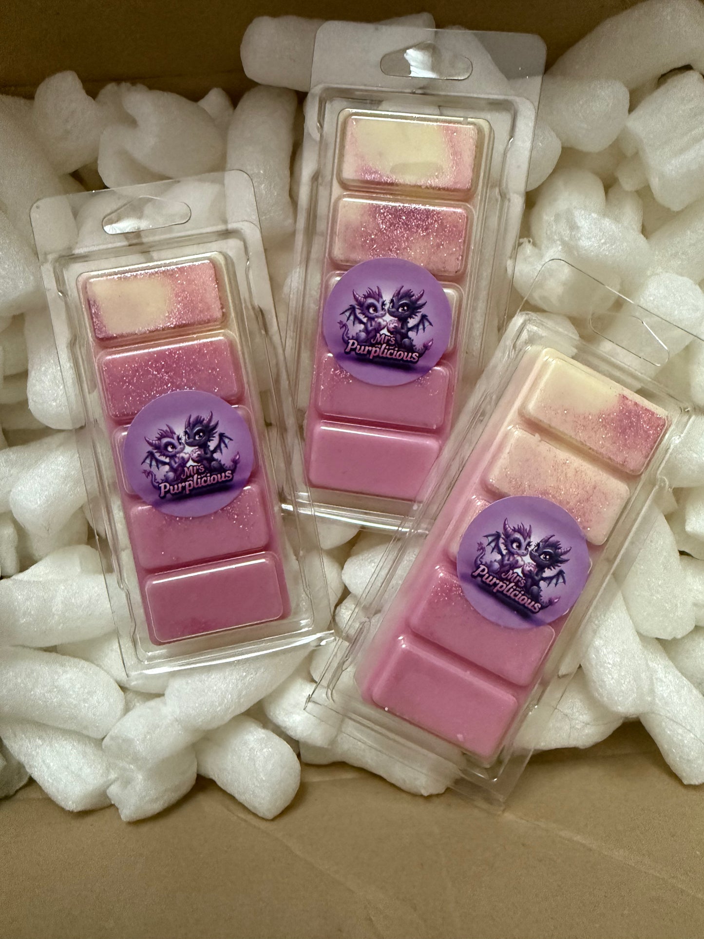 Sun Kissed Mandarin & Peach Wax Melt - Bar