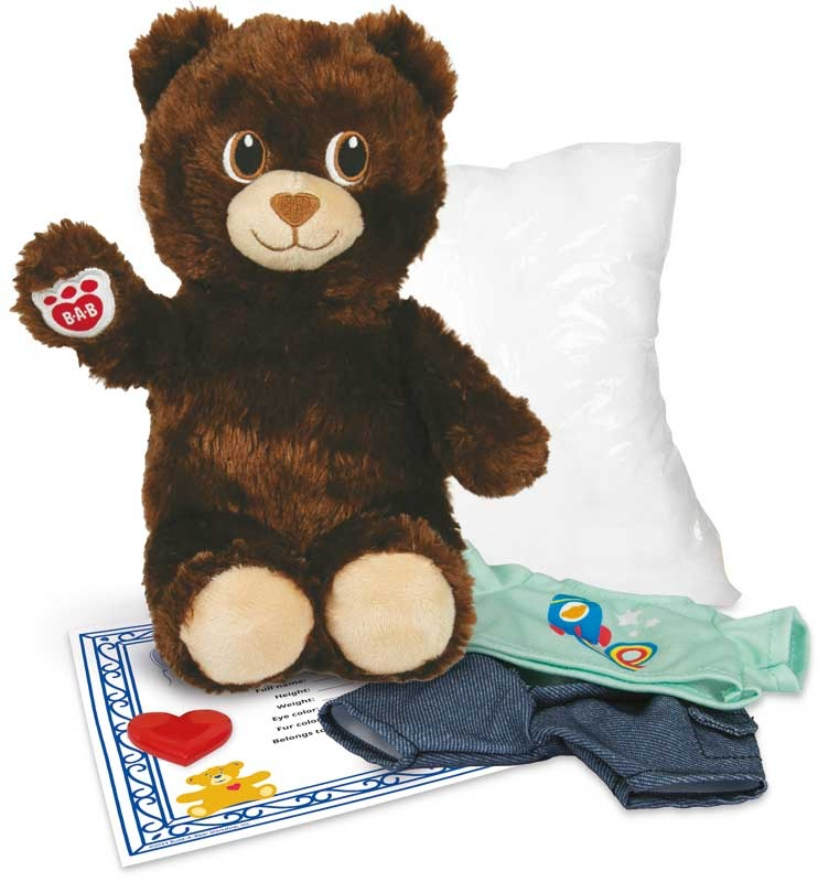 CASDON BUILD-A-BEAR WORKSHOP FURTASTIC BEAR AND OUTFIT PACK