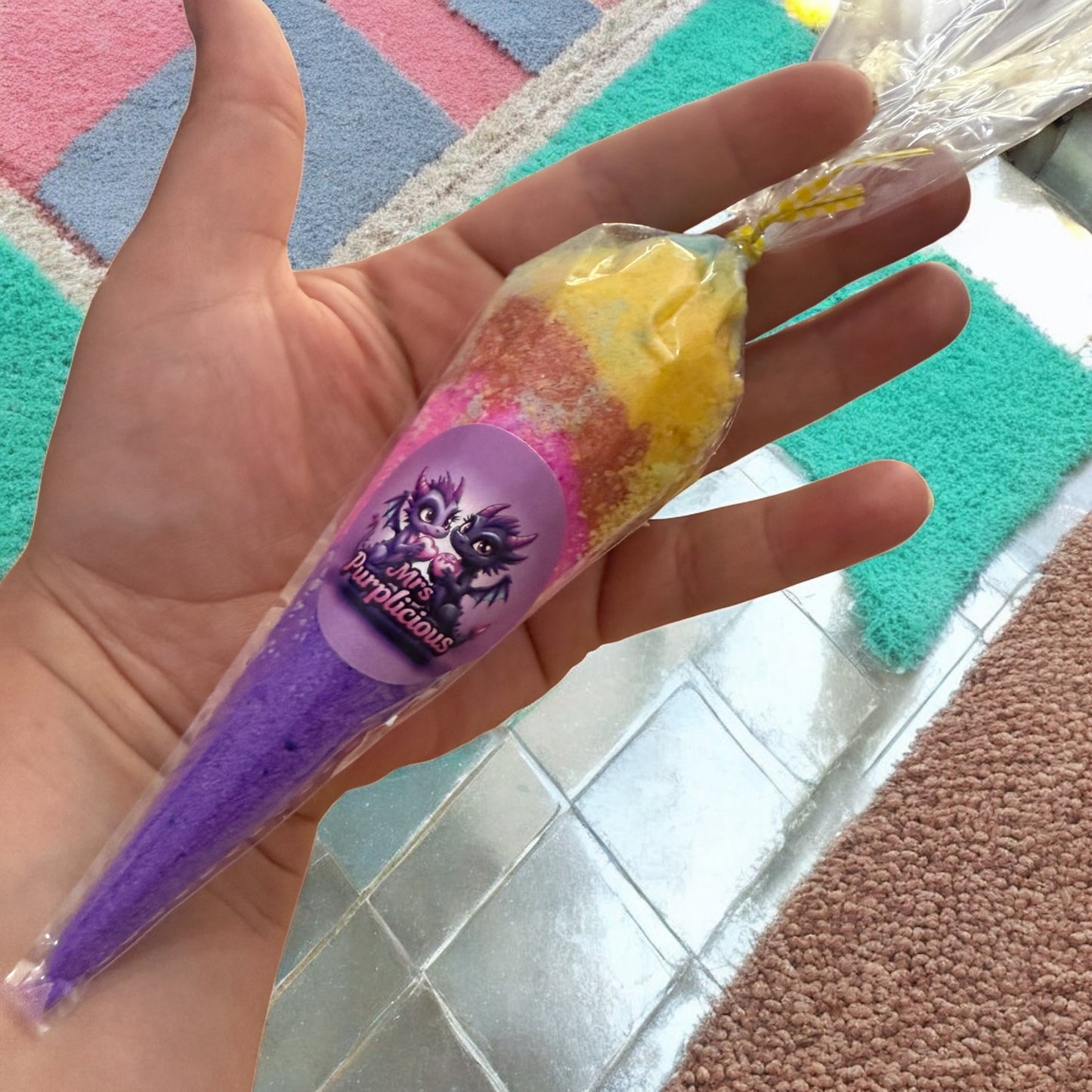 Rainbow Bath Dust