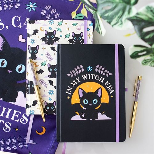 In My Witch Era A5 Notebook with Amethyst Pen